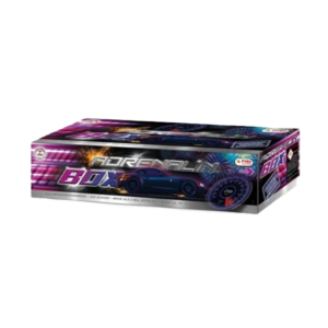 Die Adrenalin Box kombiniert vier verbundene Batterien zu einer 249-Schuss-Sequenz mit dichter Boden- und Niedrighöhenwirkung.