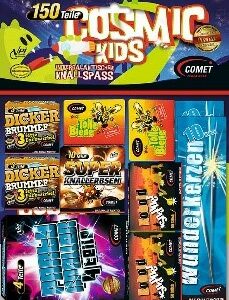 Cosmic Kids ist ein 150-teiliges Jugendsortiment mit vielen kleinen, vielfältigen Einzeleffekten.